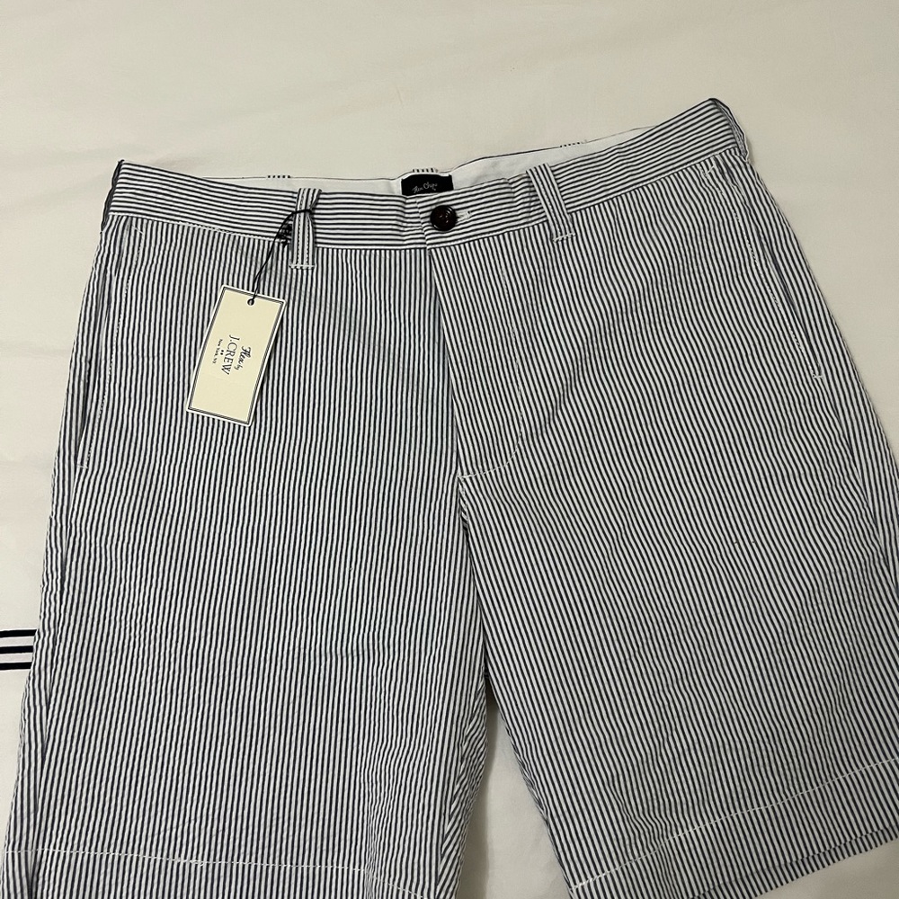 Men’s J.Crew striped shorts